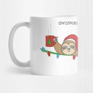 Christmas Cheers Sloth Mug